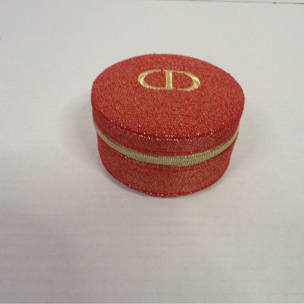Dior Red and Gold Clutch